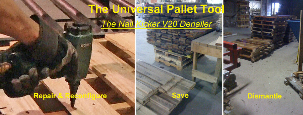 Pallet Repair, Rebuilding and dismantling